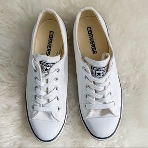 CONVERSE White All Star Sneakers
